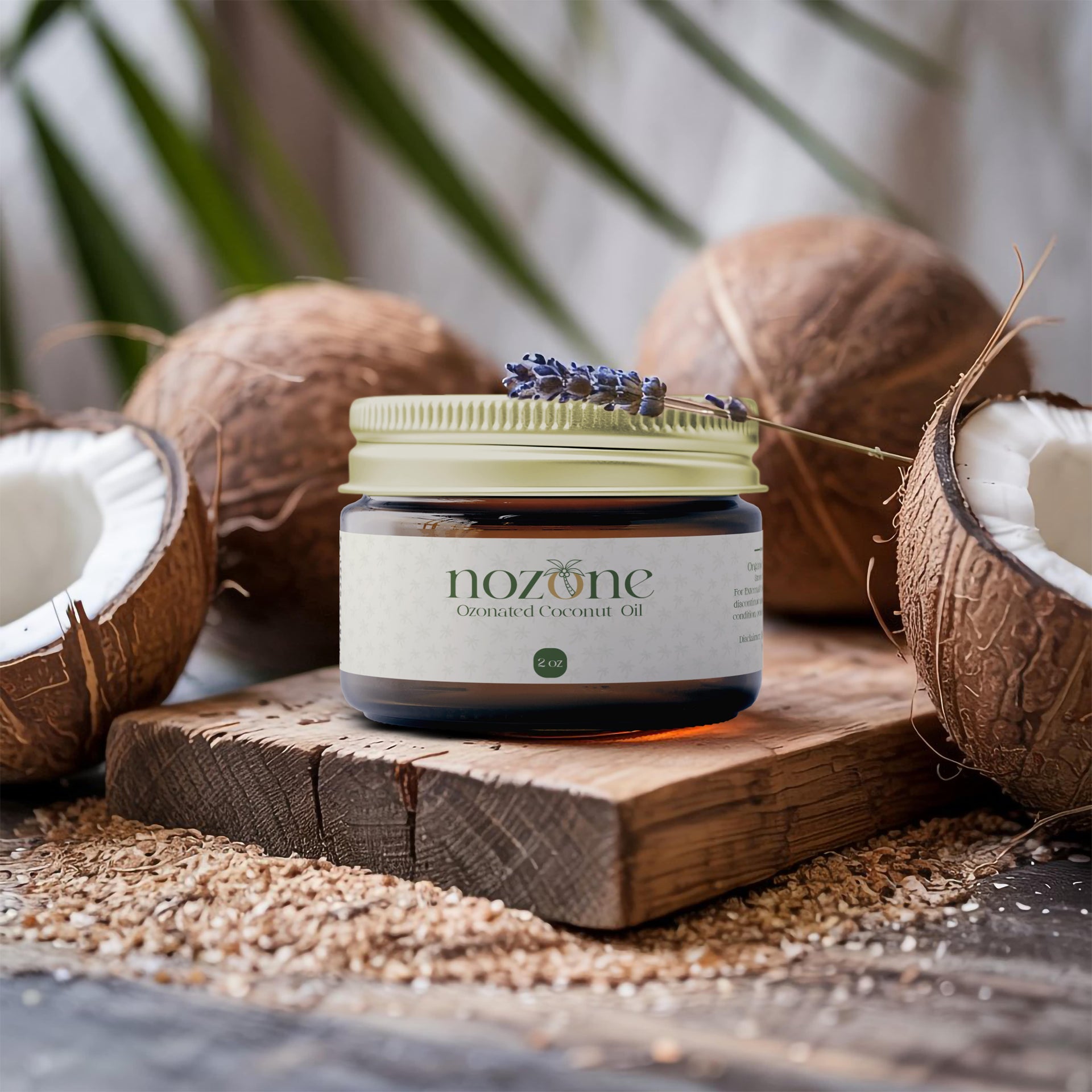 2oz Ozonated Coconut Oil