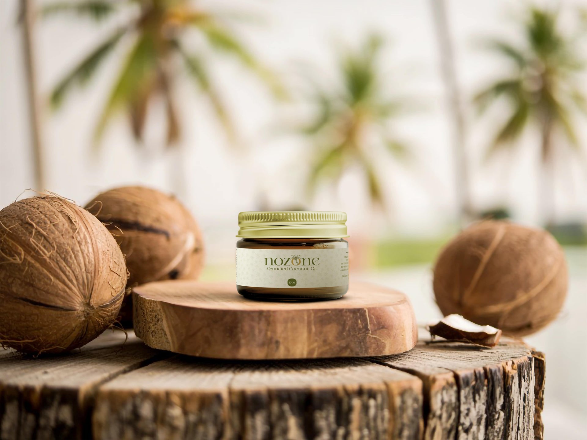 2oz Ozonated Coconut Oil